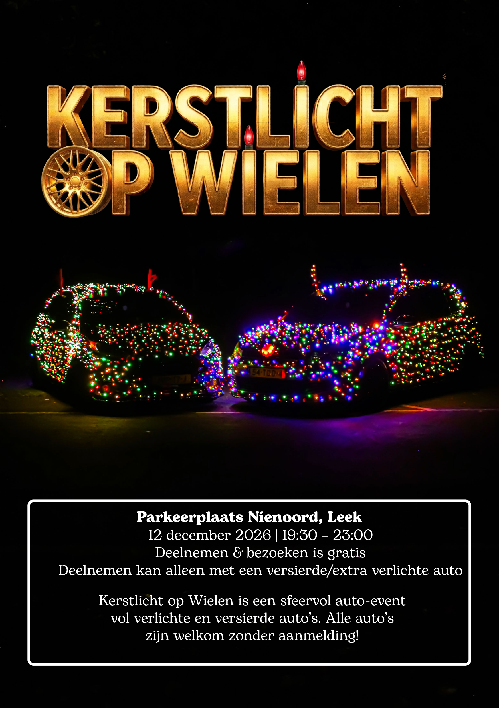 Kerstlicht op Wielen